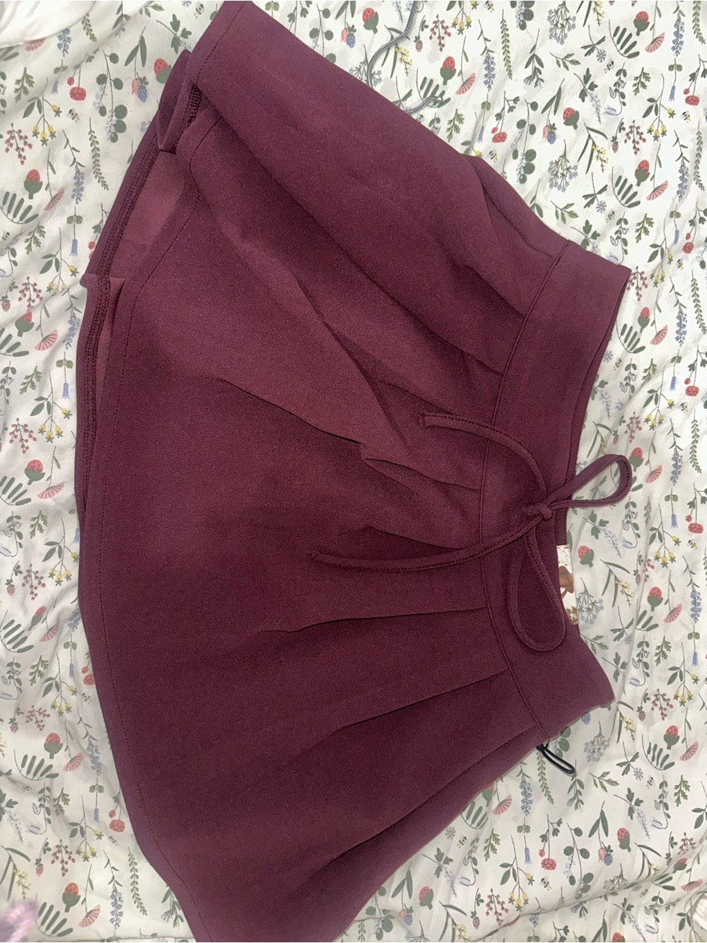 Sincerly Jules Pleated Skirt in Plum